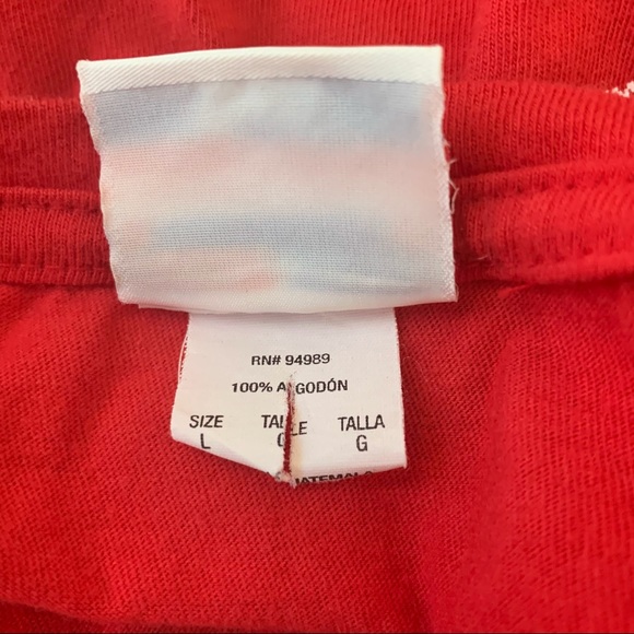 ✅ Genuine Merchandise Angels Trout 27 Red T-Shirt - Picture 3 of 11